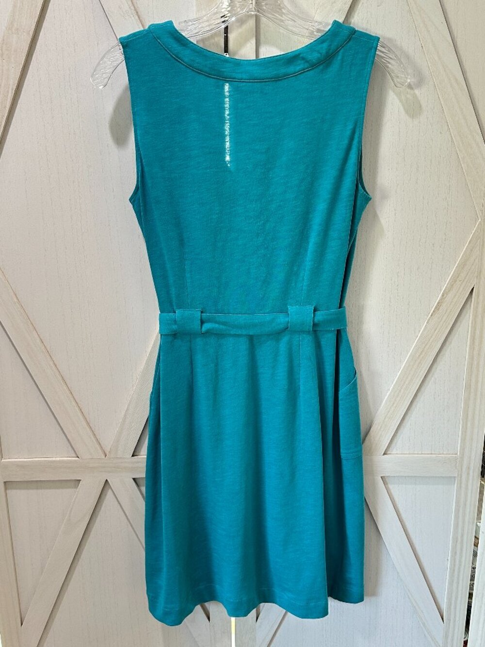 Boden Giselle Jersey Dress in Deep Marine - Picture 3 of 5